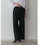 Comfy SET UP｜イージーストレートワイドパンツ【セットアップ対応／通勤／カセット服／接触冷感／UVカット】