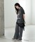 Comfy SET UP｜イージーサイドラインワイドパンツ【セットアップ対応／通勤／カセット服／接触冷感／UVカット】