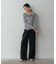 Comfy SET UP｜イージーサイドラインワイドパンツ【セットアップ対応／通勤／カセット服／接触冷感／UVカット】