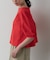ハーフスリーブフォルムカットソー【再入荷／マシンウォッシュ／接触冷感】