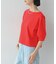 ハーフスリーブフォルムカットソー【再入荷／マシンウォッシュ／接触冷感】