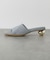 【LE VERNIS】Metal heel sandals