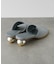 【LE VERNIS】Metal heel sandals