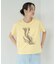 箔ロゴプリントTシャツ