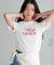 タイポグラフィTシャツ【接触冷感】