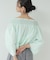 サッカーオフショルブラウス【再入荷／2WAY】