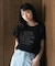 刺繍フレーズTシャツ【再入荷】