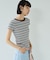レトロボーダーTシャツ