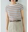 レトロボーダーTシャツ