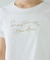 3DプリントロゴTシャツ【再入荷】