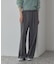 Comfy Slacks｜イージーストレートワイドパンツ【LIVE紹介／上枝みどりさん着用／セットアップ対応】