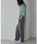 Comfy Slacks｜イージーストレートワイドパンツ【LIVE紹介／上枝みどりさん着用／セットアップ対応】
