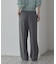 Comfy Slacks｜イージーストレートワイドパンツ【LIVE紹介／上枝みどりさん着用／セットアップ対応】
