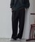 Comfy Slacks｜イージーストレートワイドパンツ【LIVE紹介／上枝みどりさん着用／セットアップ対応】