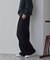 Comfy Slacks｜イージーストレートワイドパンツ【LIVE紹介／上枝みどりさん着用／セットアップ対応】