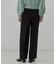 Comfy Slacks｜イージーストレートワイドパンツ【LIVE紹介／上枝みどりさん着用／セットアップ対応】