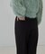 Comfy Slacks｜イージーストレートワイドパンツ【LIVE紹介／上枝みどりさん着用／セットアップ対応】