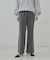 Comfy Slacks｜イージーストレートフレアパンツ【LIVE紹介／上枝みどりさん着用／セットアップ対応】