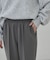 Comfy Slacks｜イージーストレートフレアパンツ【LIVE紹介／上枝みどりさん着用／セットアップ対応】