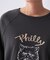 【Philly chocolateコラボ】キャットプリントロングTシャツ