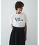 ロゴプリントTシャツ｜リサイクルポリエステル