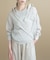 AIRYDRY コットンカシュクールシャツ【通気性◎／2WAY】