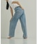 【8サイズ展開／トールサイズ】DeniMoove ライトデニム イージーパンツ　360°ストレッチ