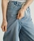 【8サイズ展開／トールサイズ】DeniMoove ライトデニム イージーパンツ　360°ストレッチ