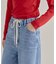【8サイズ展開／トールサイズ】DeniMoove ライトデニム イージーパンツ　360°ストレッチ