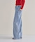 【8サイズ展開／トールサイズ】DeniMoove ライトデニム イージーパンツ　360°ストレッチ
