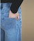 【8サイズ展開／トールサイズ】DeniMoove ライトデニム イージーパンツ　360°ストレッチ