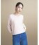 Everyday Color Vネックラメガーターニット 9色展開 WEB限定カラーあり