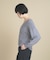 Everyday Color Vネックラメガーターニット 9色展開 WEB限定カラーあり