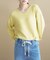 Everyday Color Vネックラメガーターニット 9色展開 WEB限定カラーあり