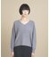 Everyday Color Vネックラメガーターニット 9色展開 WEB限定カラーあり