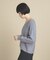 Everyday Color Vネックラメガーターニット 9色展開 WEB限定カラーあり