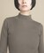 【WEB限定カラーあり】Relaxy Rich シルクカシミヤ混 モックネック ニット