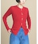 【WEB限定カラーあり】Relaxy Rich シルクカシミヤ混 リブニットカーディガン　9色展開