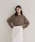 【WEB限定カラーあり】Relaxy Rich シルクカシミヤ混 クルーニット