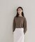 【WEB限定カラーあり】Relaxy Rich シルクカシミヤ混 クルーニット