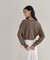 【WEB限定カラーあり】Relaxy Rich シルクカシミヤ混 クルーニット