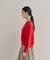 【WEB限定カラーあり】Relaxy Rich シルクカシミヤ混 クルーニット