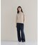 【WEB限定カラーあり】Relaxy Rich シルクカシミヤ混 クルーニット