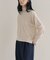 【WEB限定カラーあり】Relaxy Rich シルクカシミヤ混 クルーニット