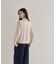 【WEB限定カラーあり】Relaxy Rich シルクカシミヤ混 クルーニット