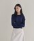 【WEB限定カラーあり】Relaxy Rich シルクカシミヤ混 クルーニット
