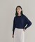 【WEB限定カラーあり】Relaxy Rich シルクカシミヤ混 クルーニット