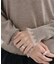 【WEB限定カラーあり】Relaxy Rich シルクカシミヤ混 クルーニット