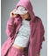PIGMENT DYED FACE AND LOGO SQUARE PATCH ZIP UP SWEAT HOODIE
