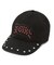 STUDDED LOGO PATCH 6PANEL CAP